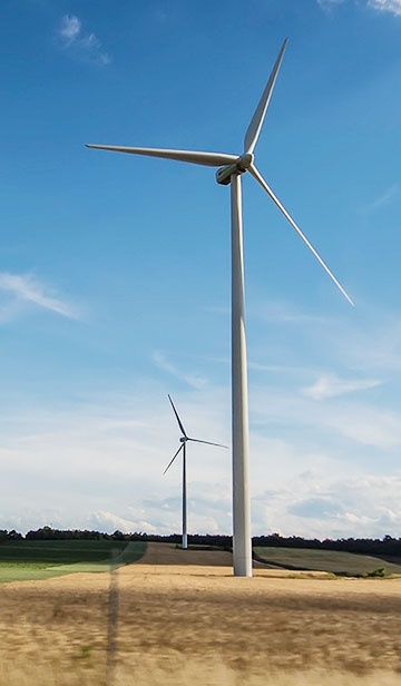 風力發電領域